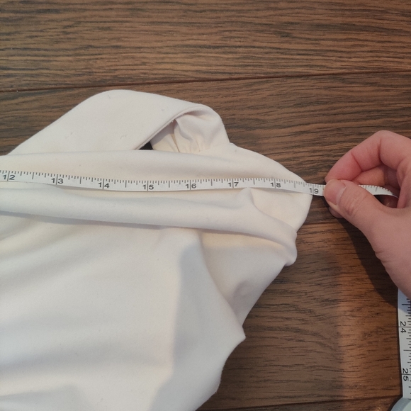 *Maeve Anthropologie Halter Twofer Mini Dress Black White Pockets NWT Size L - Picture 7 of 8